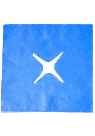 Suntek Tek Kullanımlık Dokunmamış Kumaş Yüz Deliği Mavi-d