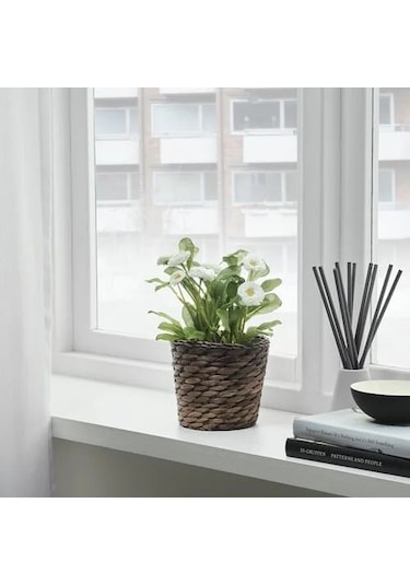 Sumuhome Rattan Hasır Saksı Su Sümbülü 12 Cm