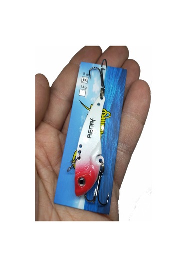 3d Vıb 8 Gr 4,5 Cm Vibrasyon Metal Suni Yem