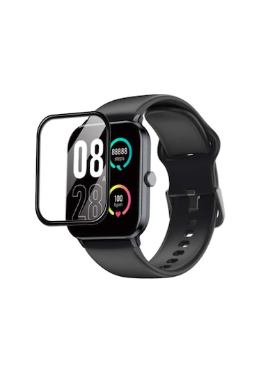 Qcy Gtc 1.85" Sp02 Ip68 Ekran Koruyucu 3d Kavisli Full Kaplama Pm