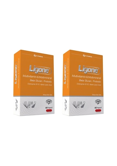Ligone Multivitamin 2 x 60 Kapsül
