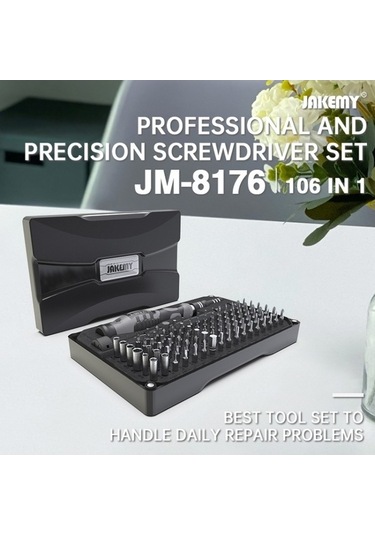 Novahub Jm-8176 106 İn 1 Cep Telefonu Onarım Aleti, Dokunuşlı Kiti