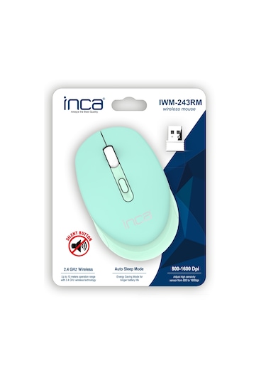 Inca IWM-243RG Wireless Kablosuz Optik Mouse
