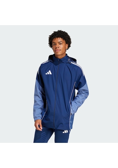 Adidas Jı6543 Tıro25c Aw Jkt Erkek Tracktop Mavi