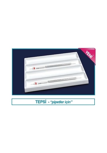 İSOLAB 022.03.011 pipet tepsisi (1 adet)