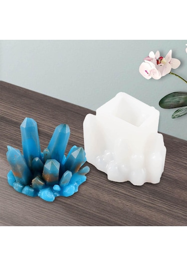 Suntek Silikon Küme Kalıp Kristal Reçine Kalıp El Sanatları