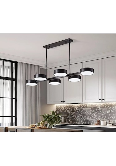 Simaavize Ultra Şık Led Avize Siyah