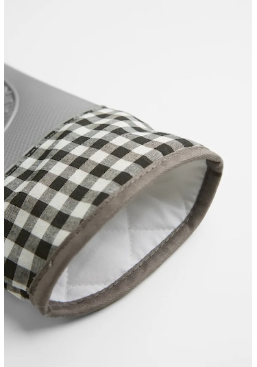 Happy Nest Mutfak Eldiveni Takımı, Silikon Mutfak Eldiveni 198002209 Gri