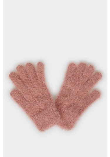 Defacto Triko Eldiven Kız Çocuk A6604A824WN Pembe