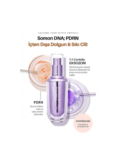 Maxclınıc Exosome PDRN Yoğun Elastikiyet ve Cilt Dolgunlaştırıcı Onarıcı Esans Maxclinic Ampoule