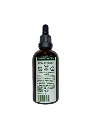 Murtuğra Üzüm Çekirdeği Yağı 125 ML