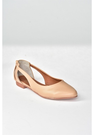 Fox Shoes Ten Kadın Babet H726324009 Ten Ten Rengi