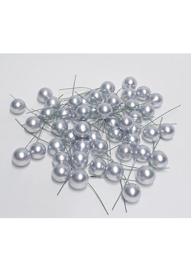 200 lü Pike Cici Top Gümüş Renk 1,5 cm