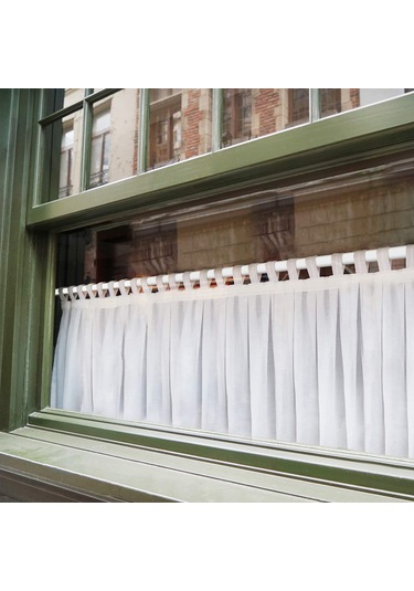 Qingmipy Plastik Genişletilebilir Perde Çubuğu 40-70 Cm - 4 Adet Çubuk + 10 Adet Yapışkan Kanca Seti - Ev, Parti Dekorasyonu İçin Kolay Kurulum Beyaz