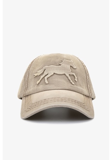 Valmenti Unisex Tekstil Beyzbol Şapka 1139 Ec4008 Spk Y25 Khakı Bej