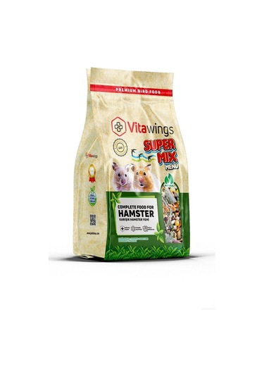 Vitawings Süper Mix Menü Hamster Yemi 400 Gr
