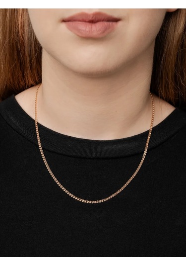 Voznesenskij Uvelirnyj Zavod 925 Gümüş Doğal Taşlı Altın Kaplama Yaka Zinciri 280553470 Altın