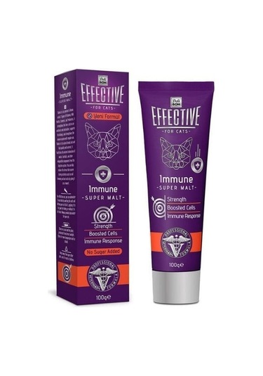 Delibon Effective Immun Bağışıklık Destekleyici Kedi Malt Macunu 100 G