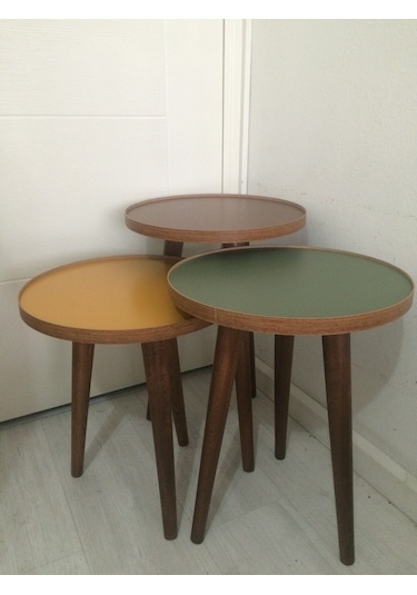 3'Lü Zigon Sehpa Tasarım - 16Mm Veya 18Mm Mdf Tabla (415037142)