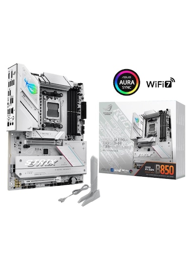 Asus ROG Strix B850-A Gaming WiFi 8000 MHz (OC) DDR5 Soket AM5 M.2 HDMI DP ATX Anakart