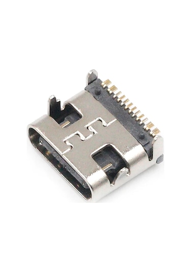 Type-C Usb Soket 16 Pin Smd USB 3.1 Cep Telefonu Elektronik Cihaz