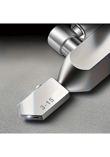 Willowhaven Silvery 2si1 Elmaslı Manuel Seramik Ve Cam Kesici Dayanıklı Metal Tabanlı Gümüşi