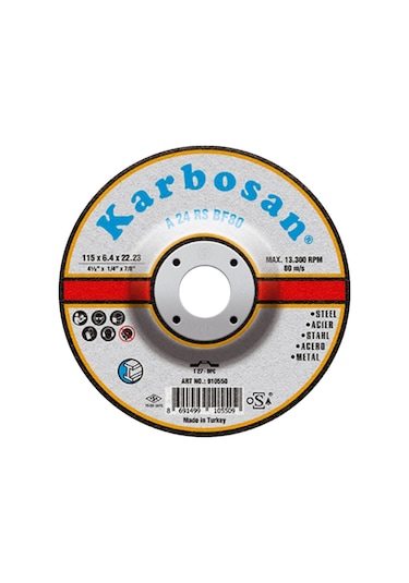 Karbosan 180X8X22 Metal Taşlama - 910580
