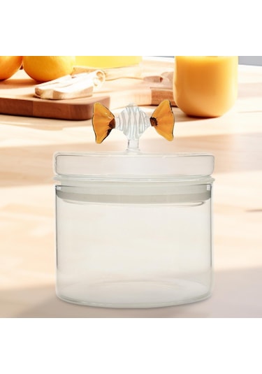 Homyl Cam Depolama Kahve Çekirdekleri Şeker Temizlemek