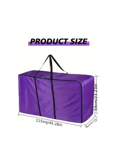 Elmpaly 1 Adet Büyük Kapasiteli Çuval Yemlik Ot Besleyici Koyun Keçi İnek Sığır 45 23 14 İnch Mor