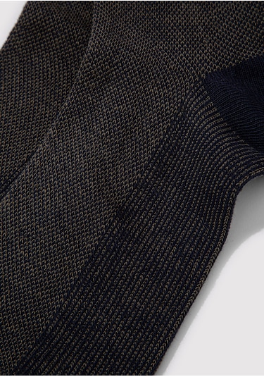 Mavi - Desenli Lacivert Soket Çorap 091760-28725 (319697852) Lacivert