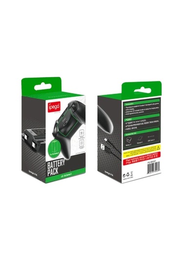 İpega Xbox Series X/s Oyun Kolu Joystick Led Göstergeli Şarj Edilebilir Pil