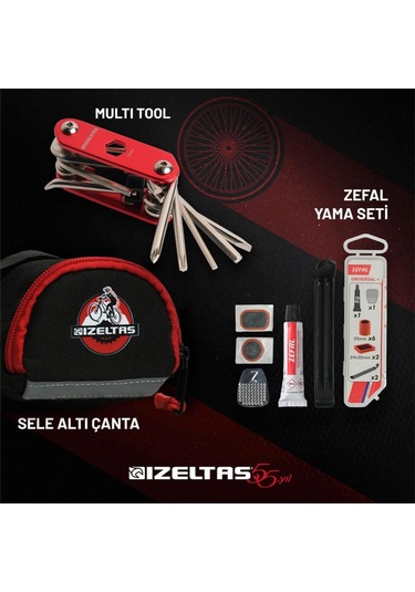 İzeltaş 13000005376 Bisiklet Tamir Onarım Seti 3 Parça