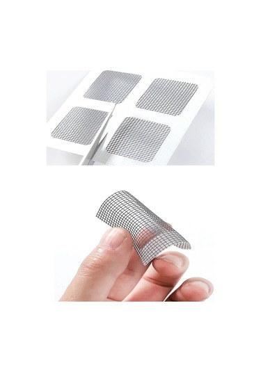 10 Adet Yapışkanlı Kesilerek Kullanılabilir Yırtık Kapı-pencere S