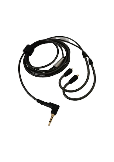 Ie900 Mmcx Arayüz Kulaklık Kablosu - Bükülmüş Fişli Yedek Ses Onarım Hattı