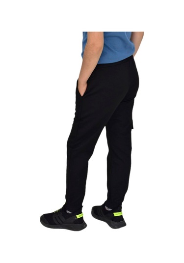 Erkek Çocuk Tek Kargo Cepli Eşofman Altı Bgl-st04630 Siyah