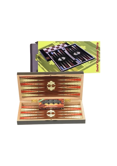 Kaplama Tavla Büyük Boy Sedef