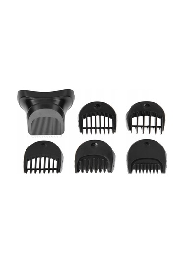 Mufunye Braun Seri 3 Uyumlu Tıraş Makinesi Bileşeni Seti - 5 Adet Rehber Tarak 1/2/3/5/7mm + 1 Adet Tıraş Başlığı - Keskin Bıçaklı, Hassas Kesim - Yedek Parça Zr-7976