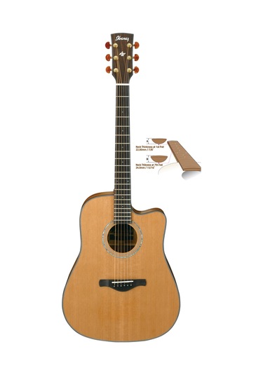 Ibanez Artwood Aw3050Ce Lg - Low Gloss Elektro Akustik Gitar