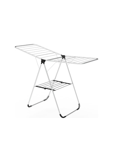 Alya Homes AHDRY1402 Butterfly Alüminyum Çamaşır Kurutmalık Gümüş