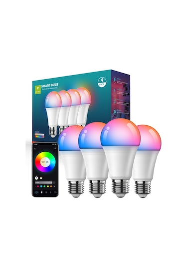 Cbtx Zj-bwbl1h-rgbww-4p 4pcs 10w Bluetooth Led Ampuller