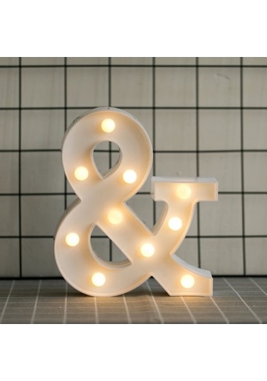 Ins Fotoğraf Aksesuarları Harf Işık Sembolü Ve Gece Lambası Diğer Diğer