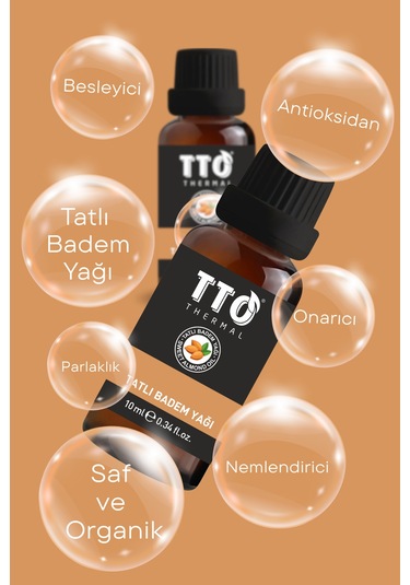 Tto Thermal Tatlı Badem Yağı 10 ML