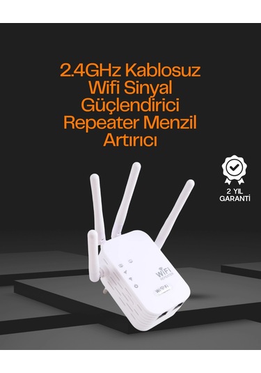 Mey İthalat Çok Antenli Kablosuz Ağ Kapsama Alanı Genişletici