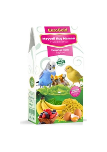 Eurogold Yumurtalı Meyveli Kuş Maması 100 Gr