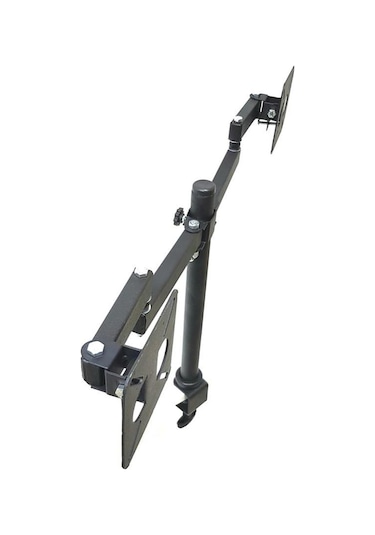 Electroon 17 28" Çiftli Tv/Monitör Masa Standı Full Hareketli