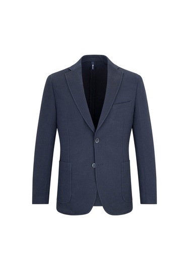 Lacivert Slim Fit Mono Yaka Klasik Ceket 36305 Lacivert Lacivert Slim Fit Mono Yaka Klasik Ceket 36305 Lacivert