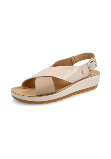 Sandalet Kadın 42 G61 3c Fly Flot Synthetıc Sandal Beige Bej