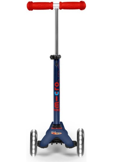Micro Mini Deluxe Navy Blue Işıklı (LED) Scooter MMD118