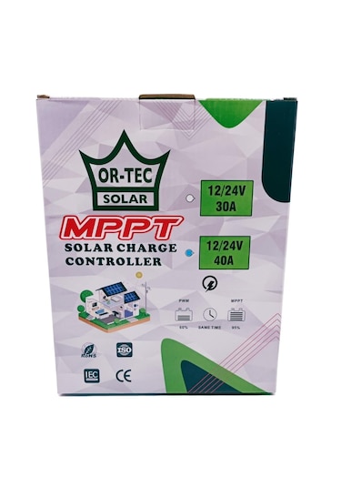 Ortec Solar 12/24v 40a Mppt Şarj Kontrol Cihazı