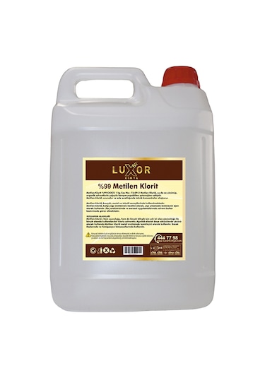 Luxor Kimya %99 Metilen Klorit 6 Kg